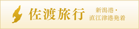 佐渡旅行
新潟港・直江津港発着