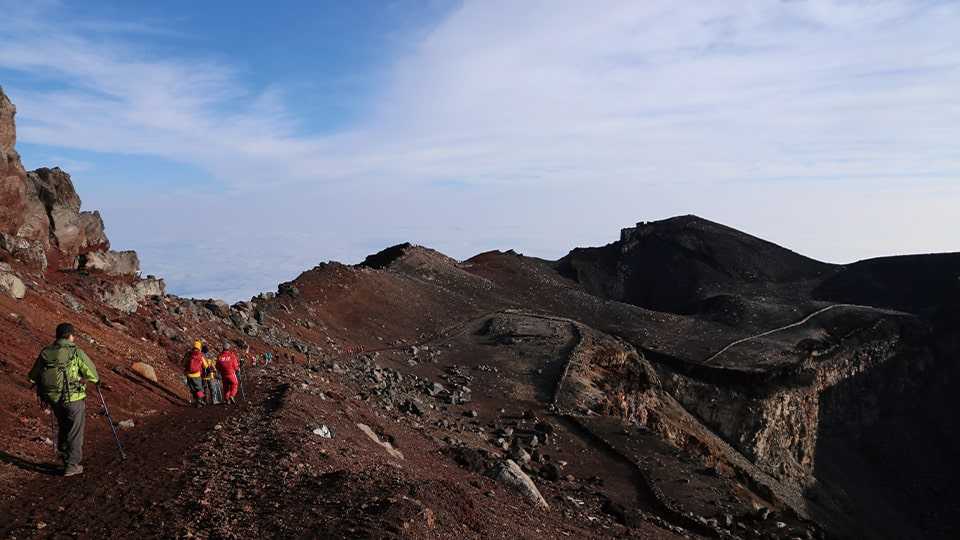 剣ヶ峰（日本最高峰富士山剣ヶ峰）