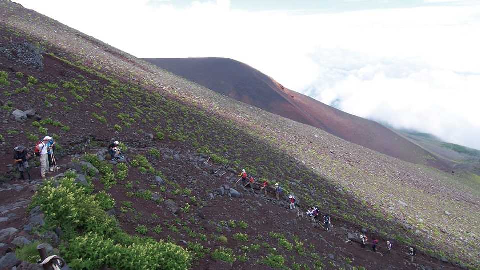 宝永火口