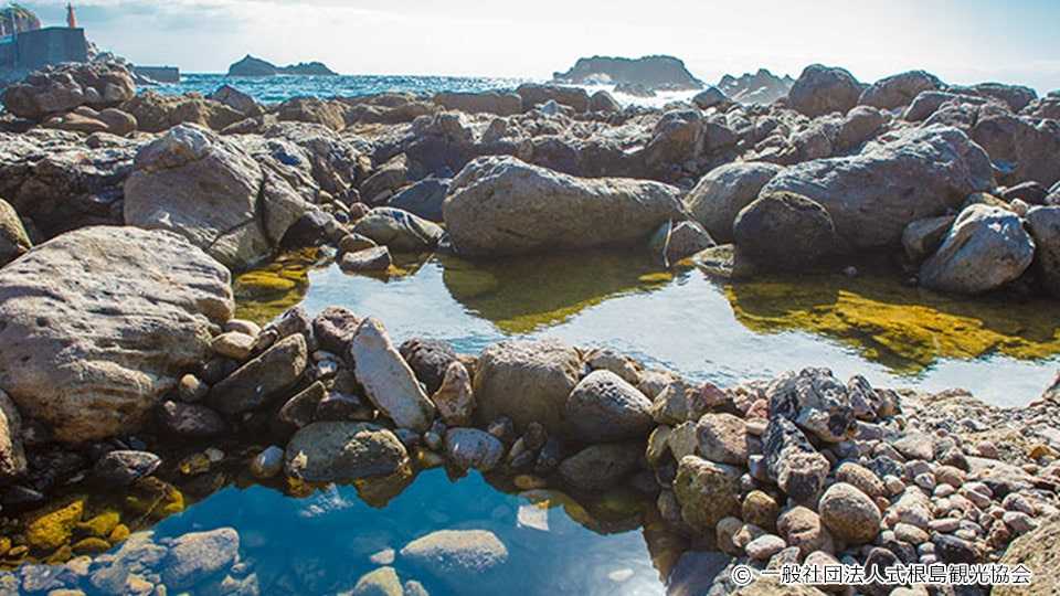 【式根島】足付温泉