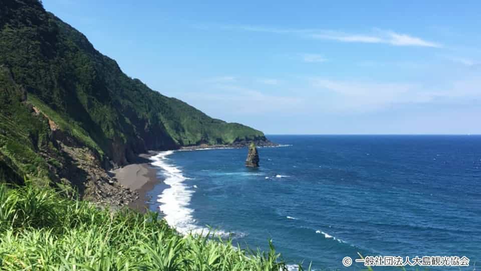 【伊豆大島】筆島