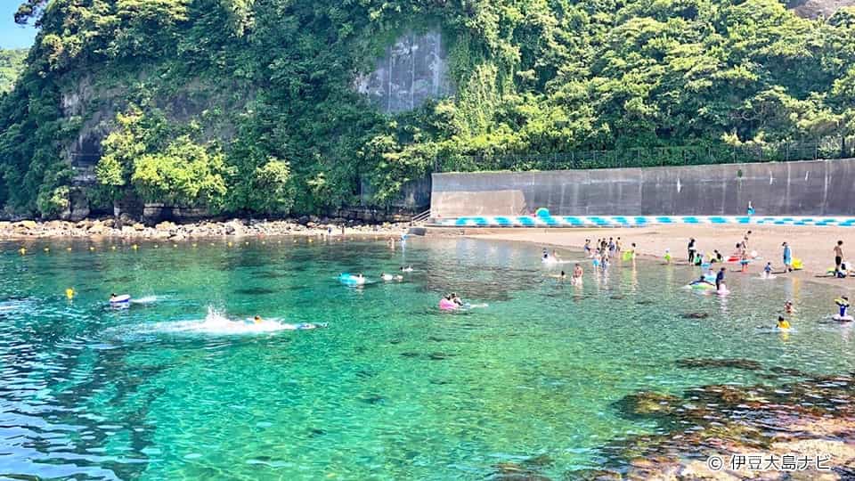 舟吉から徒歩1分！整備されたお子様にもおすすめの日の出浜海水浴場。