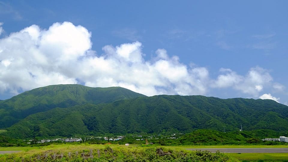 【八丈島】 三原山