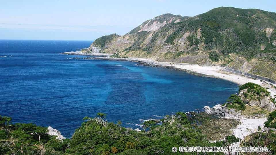 【神津島】長浜海水浴場