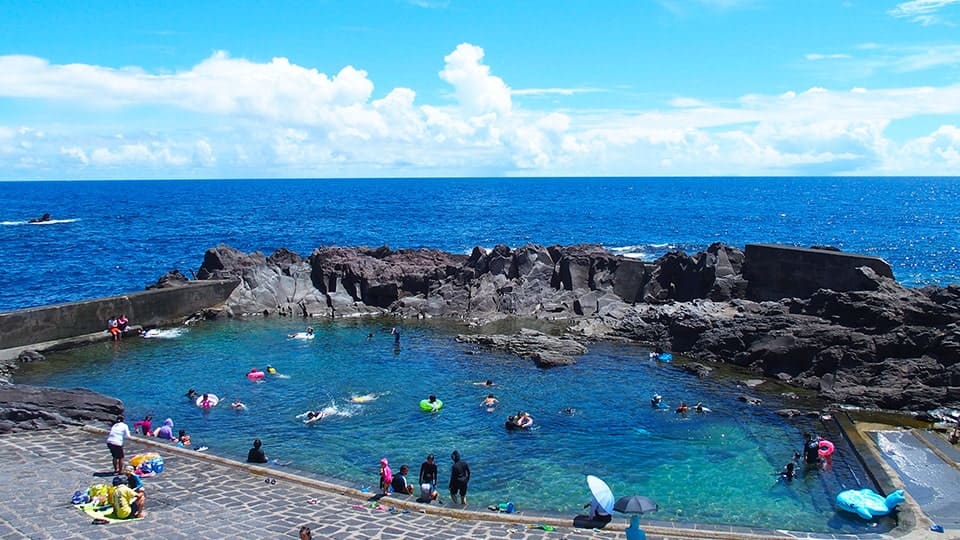 八丈島 乙千代ヶ浜 観光情報 伊豆諸島旅行ツアー