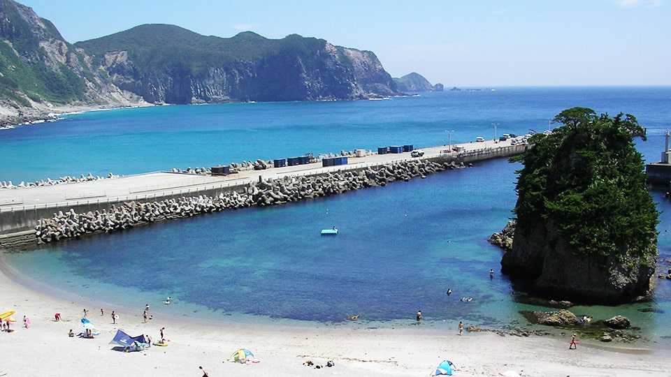 【神津島】多幸湾海水浴場