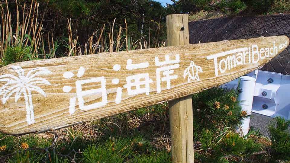 【式根島】泊海水浴場