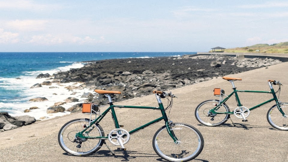 伊豆 大島 自転車