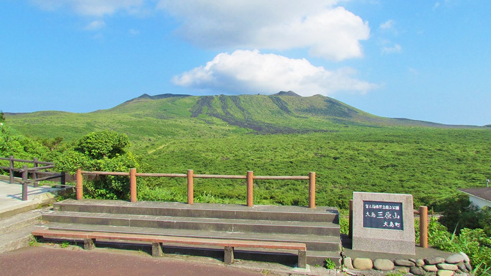 【伊豆大島】伊豆大島　三原山