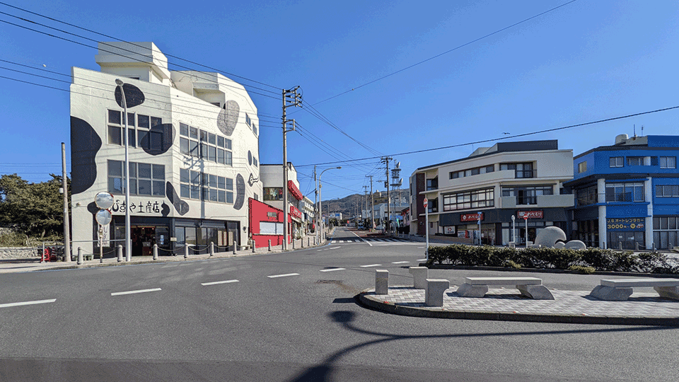 伊豆大島　元町