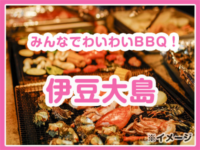 【夏季限定】みんなでわいわいBBQ!伊豆大島