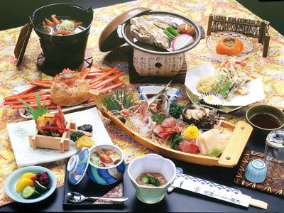 夕日と湖の宿 あおきや