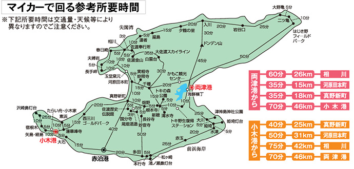 佐渡宿泊施設 島内観光マップ 佐渡島旅行 佐渡島ツアー 佐渡島観光 トラベルロード佐渡島旅行 佐渡島ツアー 佐渡島観光 トラベルロード