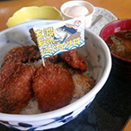 ブリカツ丼